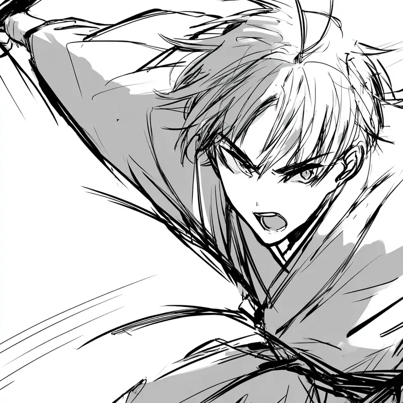 Black And White Manga