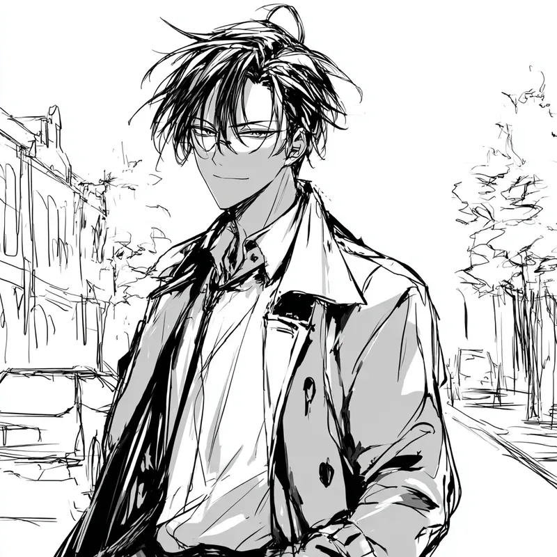 Black And White Manga