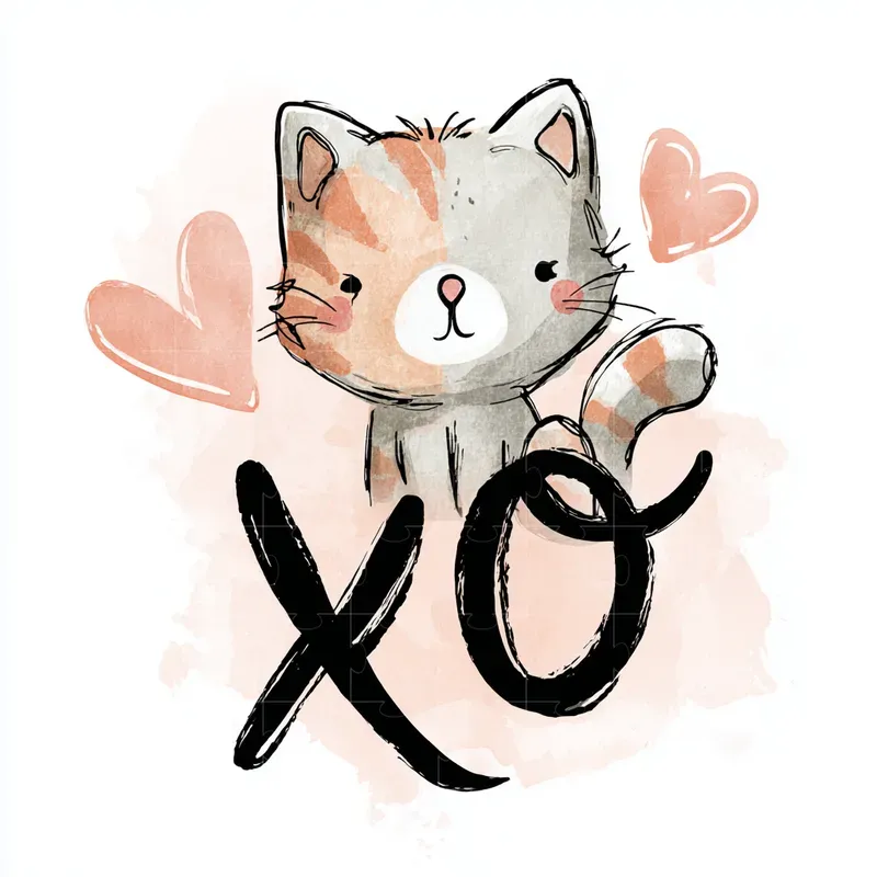 Handwritten Valentine Logos