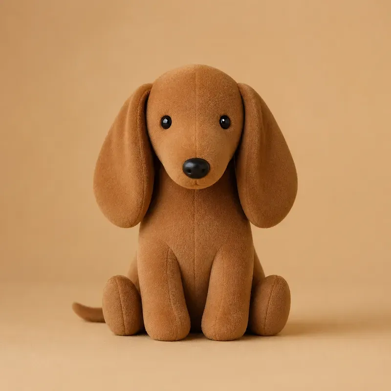 Minimal Plush Toy Portraits