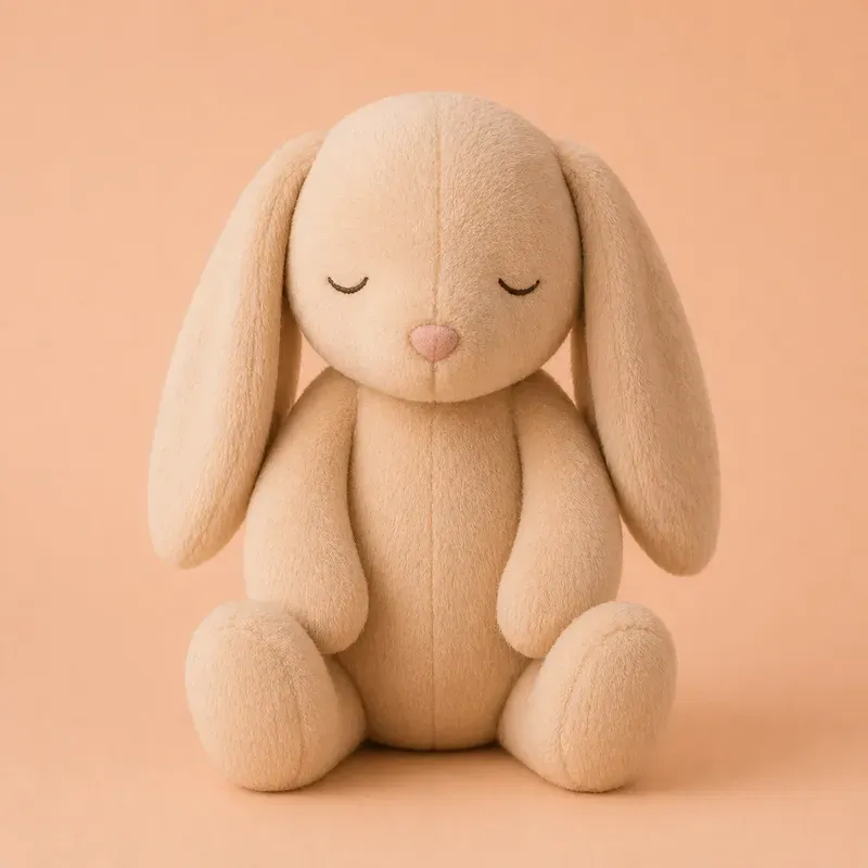 Minimal Plush Toy Portraits