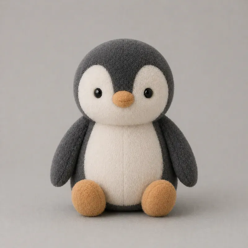 Minimal Plush Toy Portraits