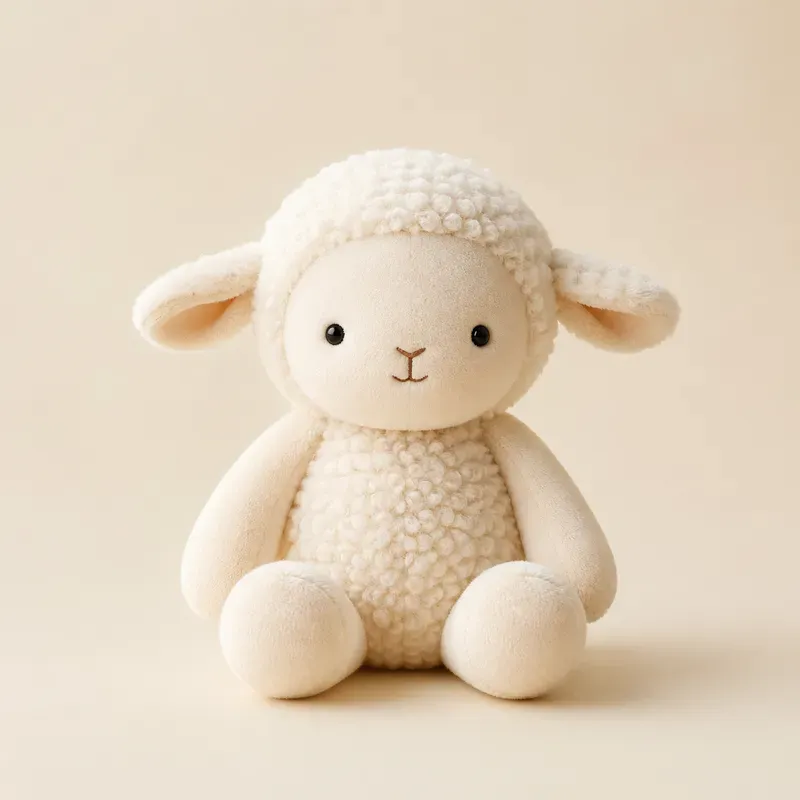 Minimal Plush Toy Portraits