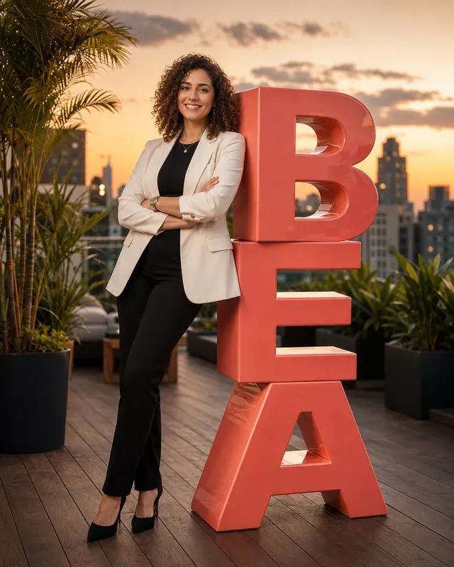 Giant Name Letters Portraits