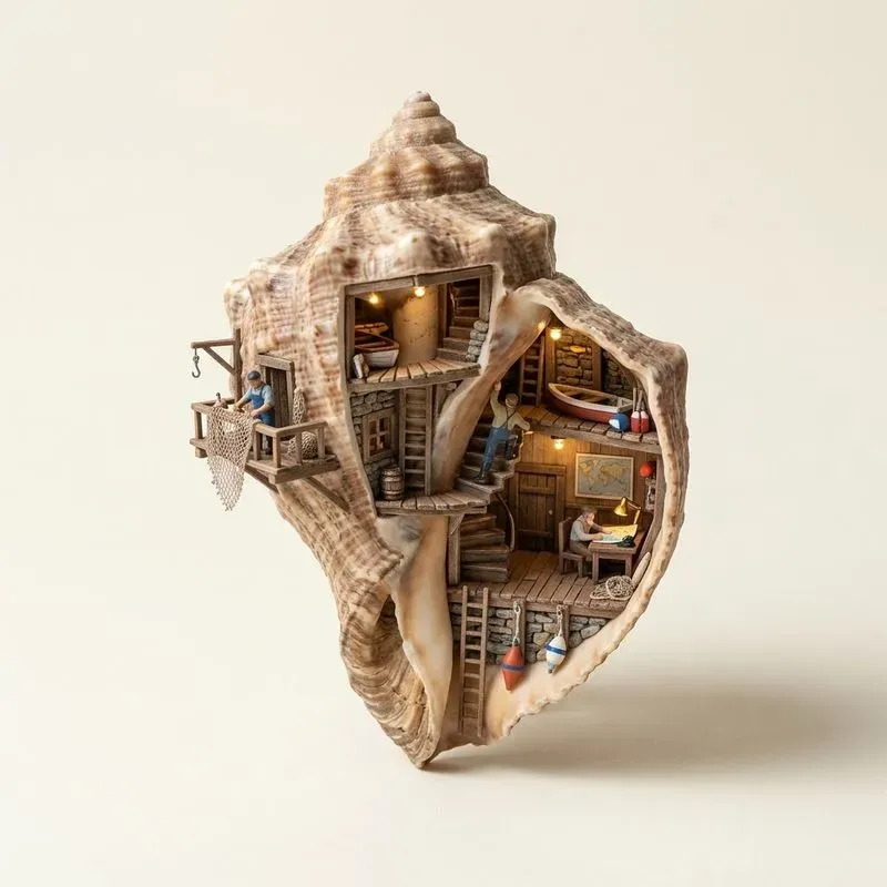 Hidden Worlds Inside Objects