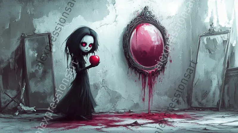 Macabre Ink Crimson Tragic Fairytales