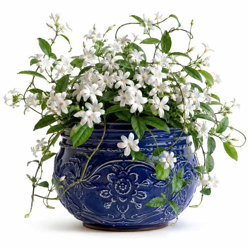 Luxury Botanical Flower Pots Premium 3D