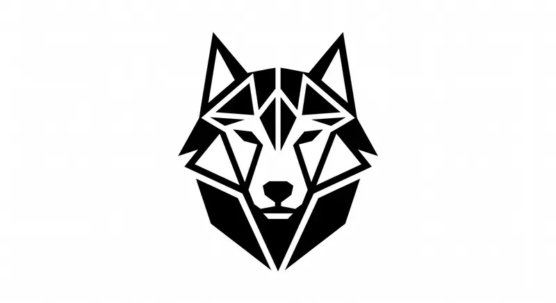 Minimal Geometric Animal Logos
