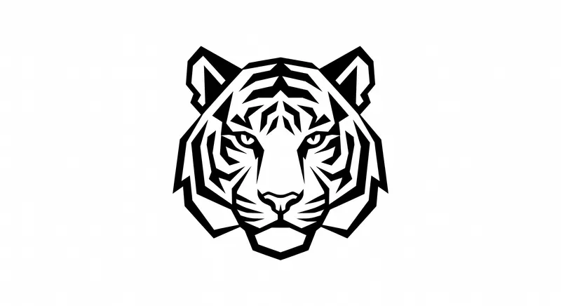 Minimal Geometric Animal Logos