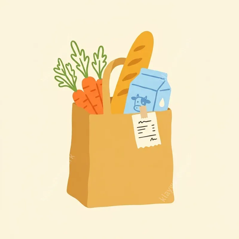 Cute Preppy Flat Vector Clipart