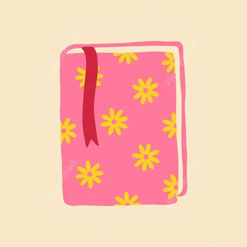 Cute Preppy Flat Vector Clipart