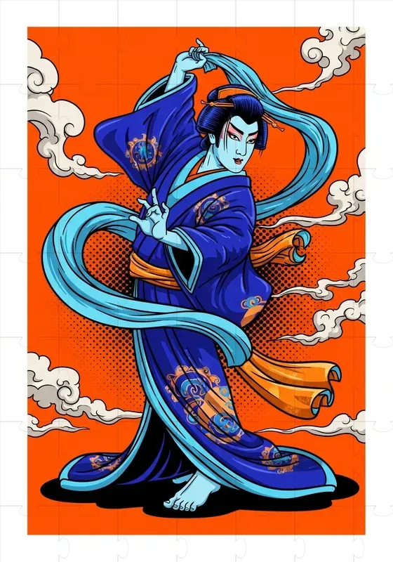 Neo Ukiyo Comic Illustrations