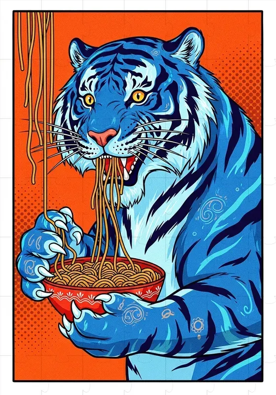 Neo Ukiyo Comic Illustrations