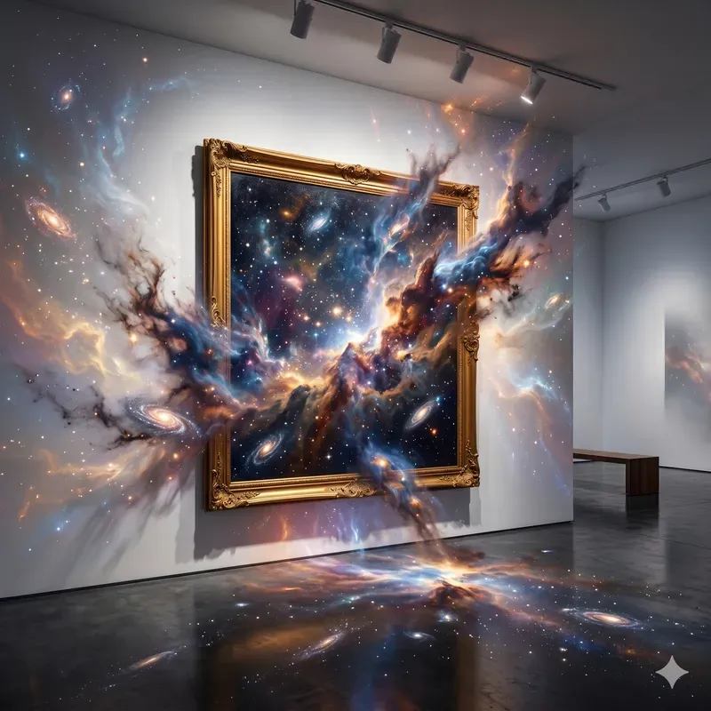 When Art Escape The Frames