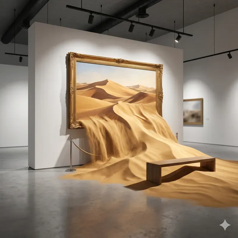When Art Escape The Frames
