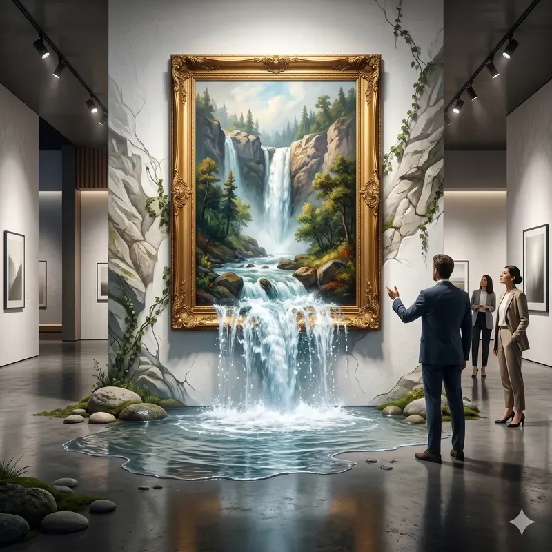 When Art Escape The Frames