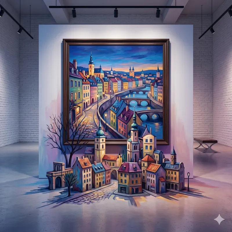When Art Escape The Frames