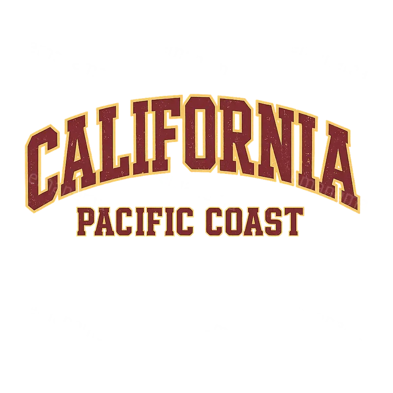 American Collegestyle Script Tshirts
