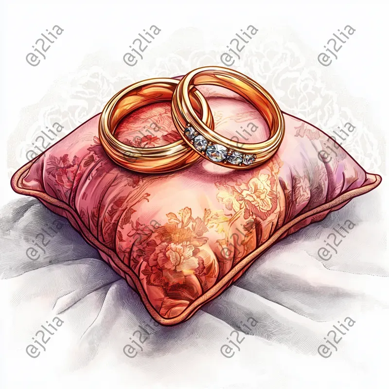 Elegant Wedding Cliparts