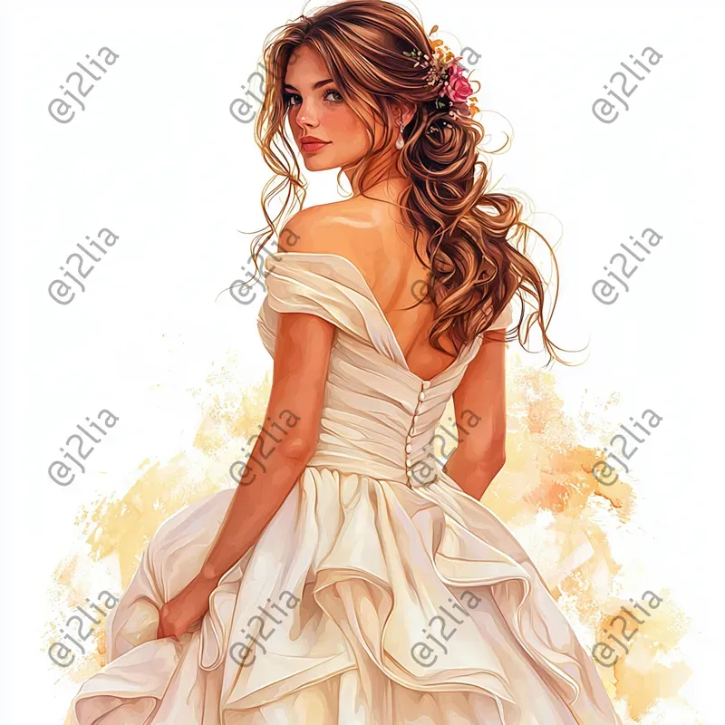 Elegant Wedding Cliparts