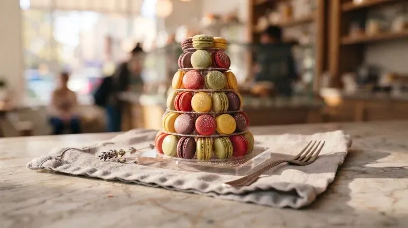 French Pastry Photography