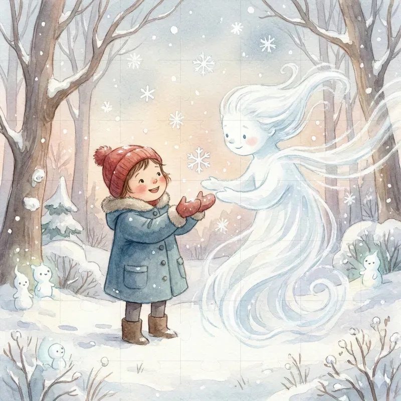 Watercolor Childrens Book Scenes