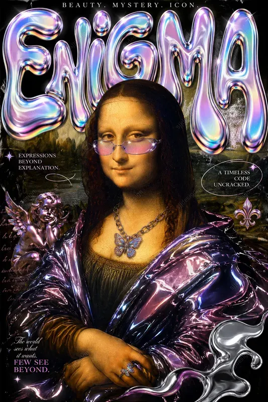Y2k Pop Surreal Editorial Posters