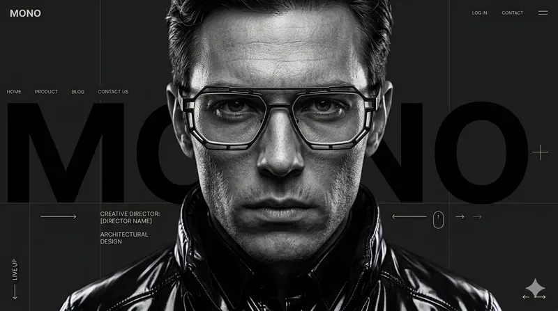 Cinematic Web Hero Section Generator