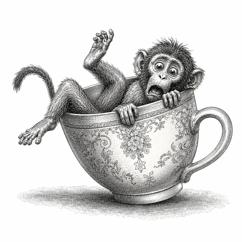 Surreal Vintage Animal Engravings