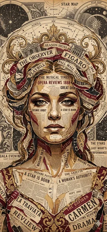 Cinematic Newspaper Collage Portraits