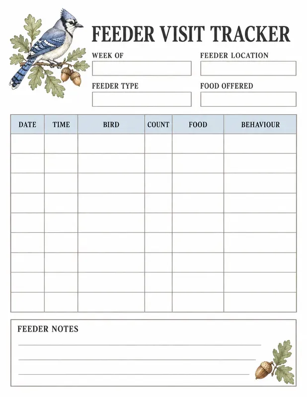 Backyard Birdwatching Log Books