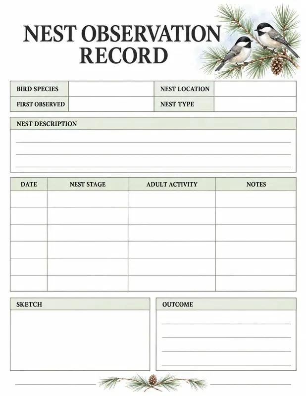 Backyard Birdwatching Log Books