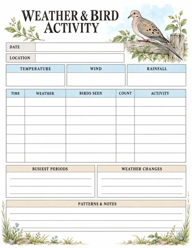Backyard Birdwatching Log Books