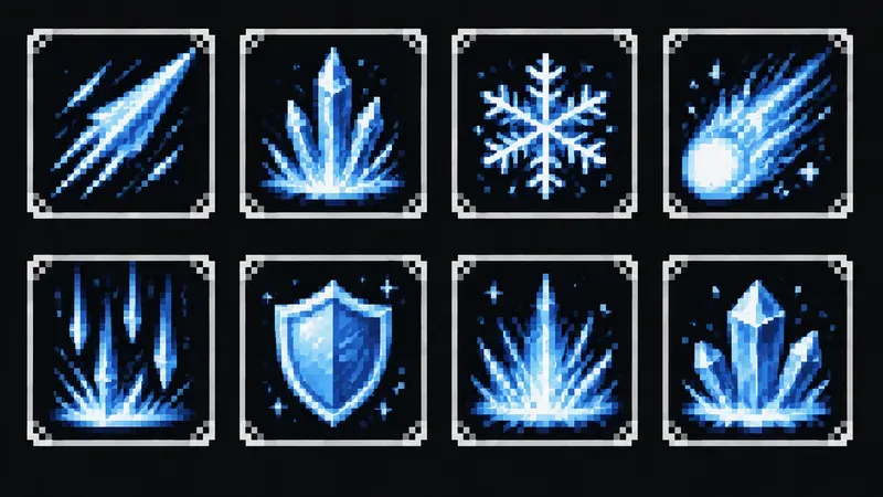 8bit RPG Skill Icon Generator