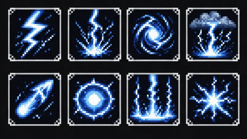 8bit RPG Skill Icon Generator