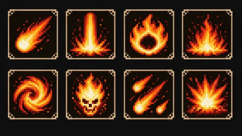 8bit RPG Skill Icon Generator