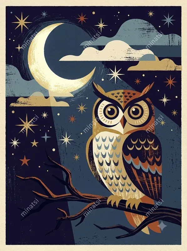 Retro Halloween Silkscreen Art