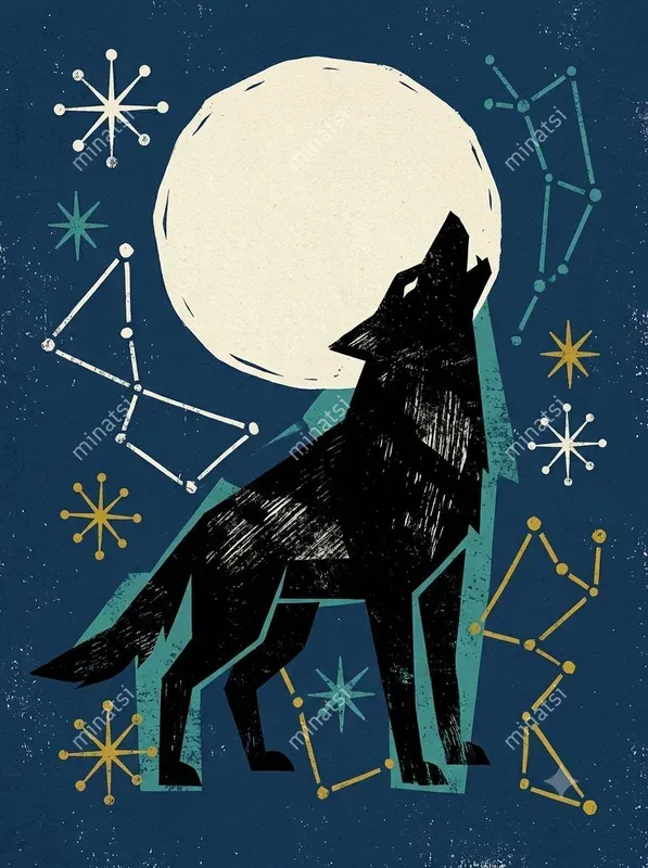 Retro Halloween Silkscreen Art