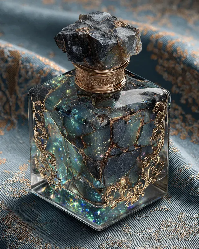 Hyperrealistic Crystal Gem Parfums