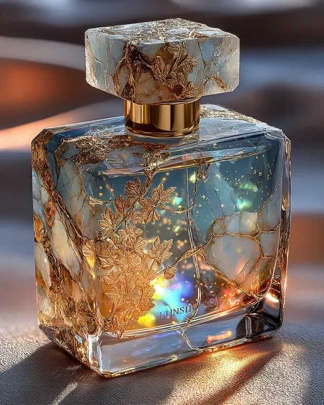 Hyperrealistic Crystal Gem Parfums