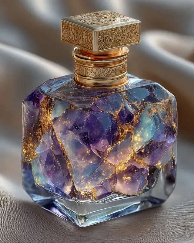 Hyperrealistic Crystal Gem Parfums