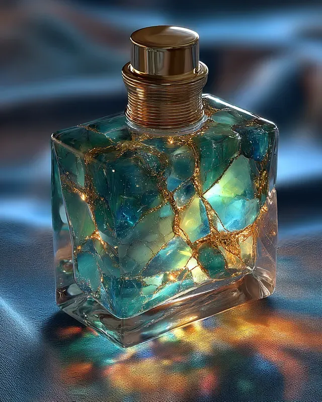 Hyperrealistic Crystal Gem Parfums