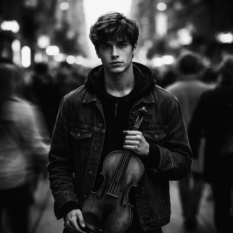 Cinematic Motion Blur Street Portraits
