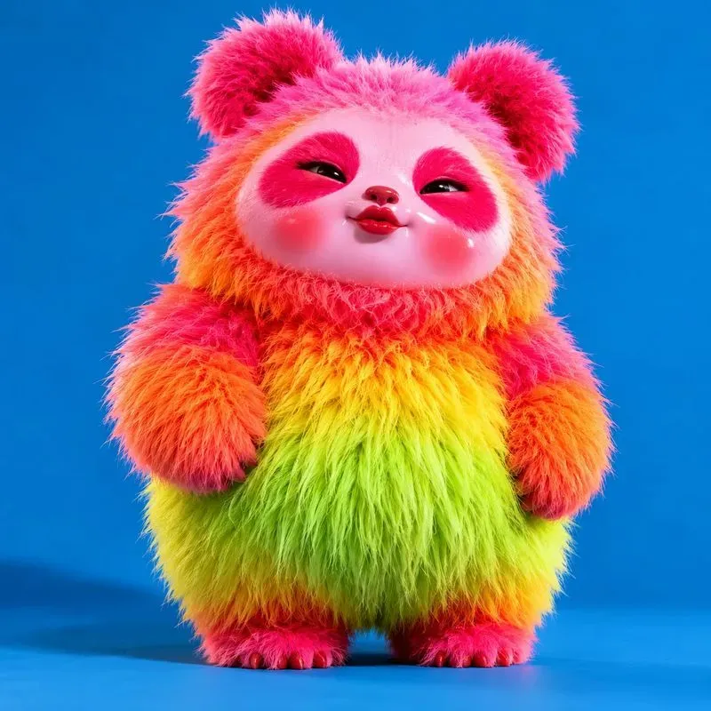 Vibrant 3D Dollanimal Hybrids
