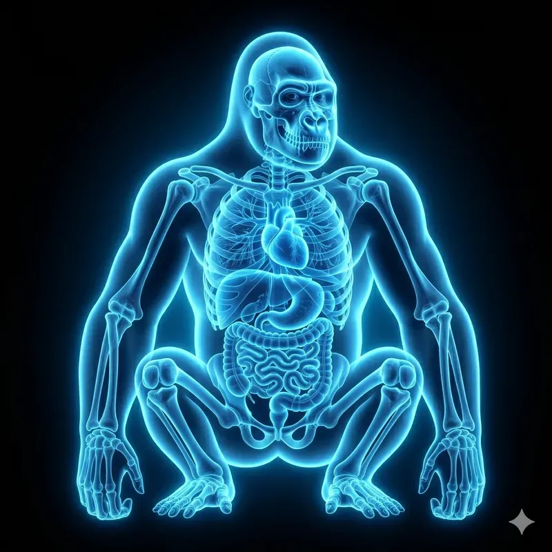 Xray Neon Skeleton Creature Designs