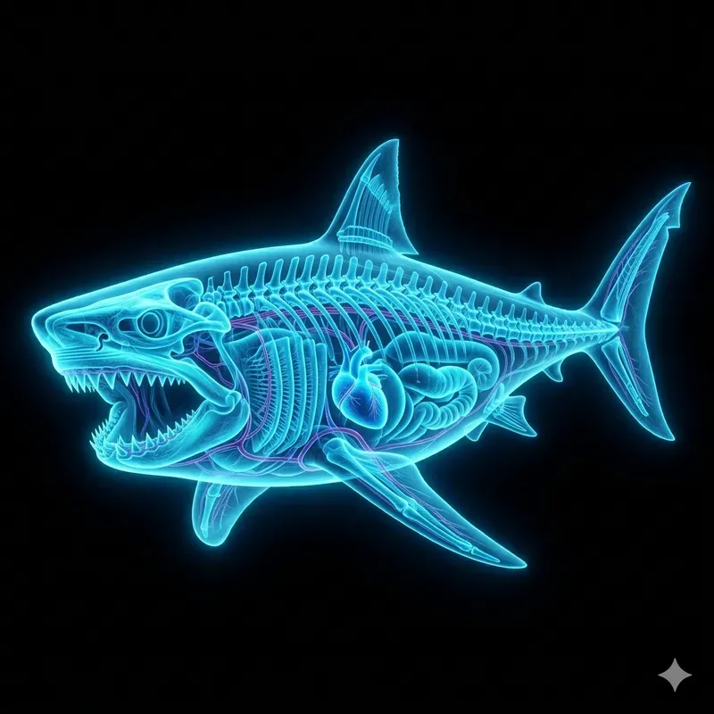 Xray Neon Skeleton Creature Designs