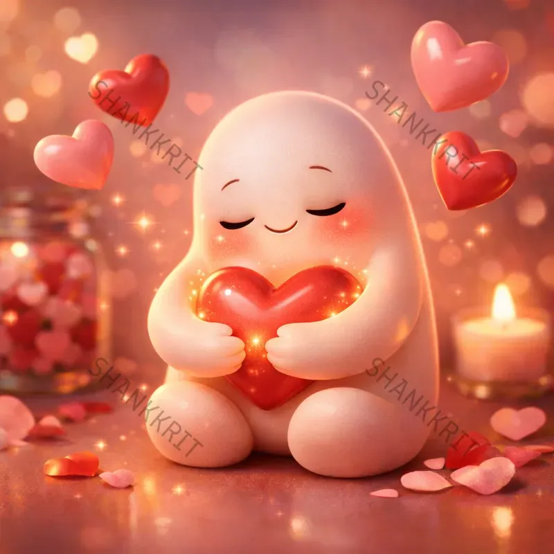 Love Languages Valentine Characters