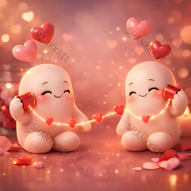 Love Languages Valentine Characters
