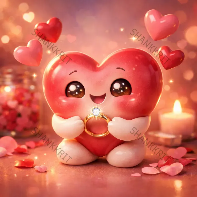 Love Languages Valentine Characters