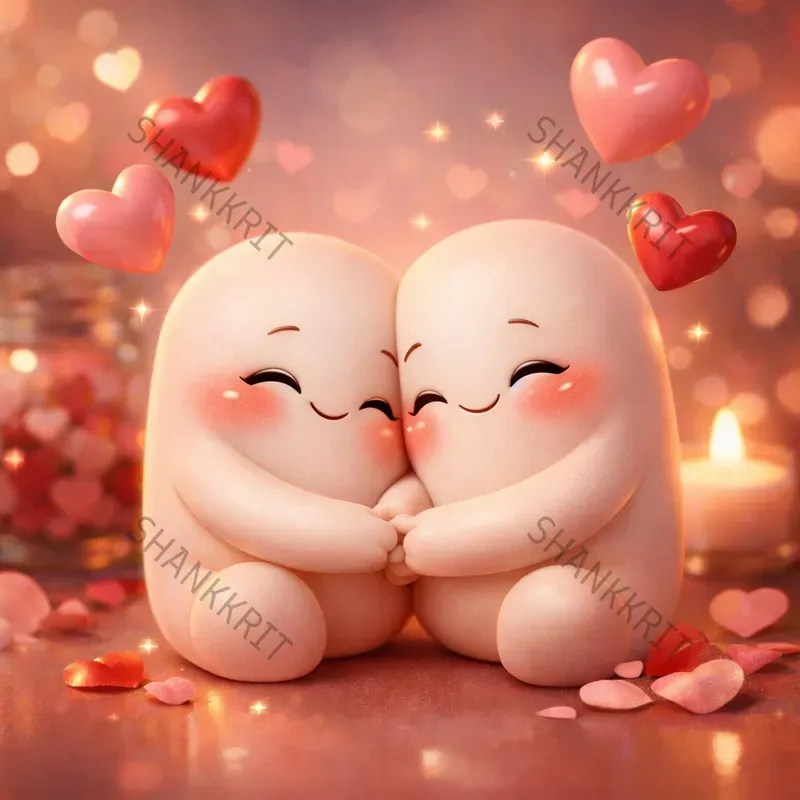 Love Languages Valentine Characters